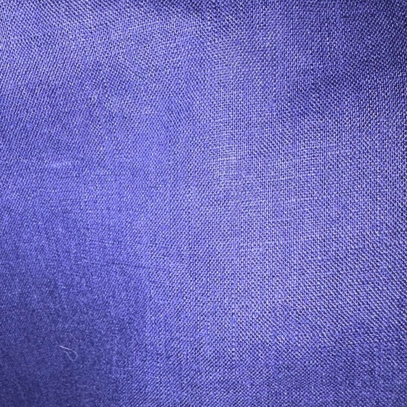 NWOT J. Jill Love Linen Beautiful Blue Linen Spring & Summer Dress - Picture 9 of 12